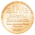 カナダ健康雑誌"alive"の健康食品賞を受賞